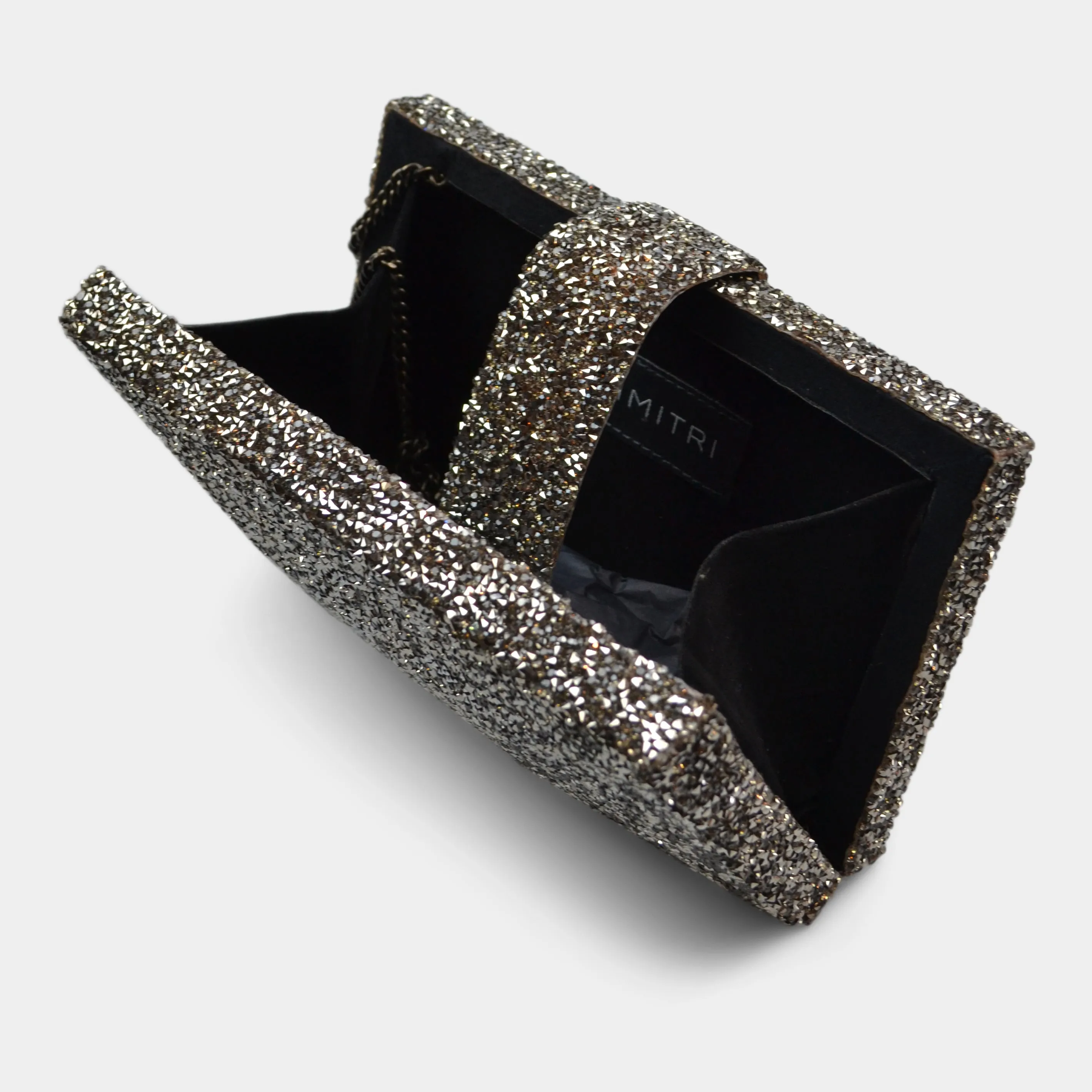 SIMITRI SILVER CRYSTAL KITSCH