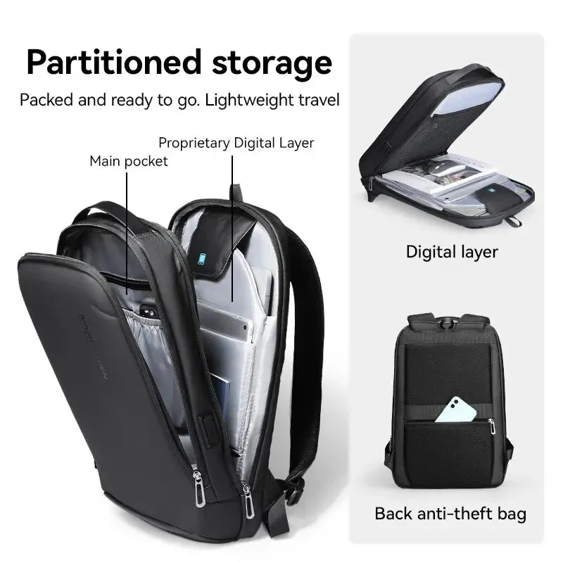 Slim Business Laptop Backpack for Men