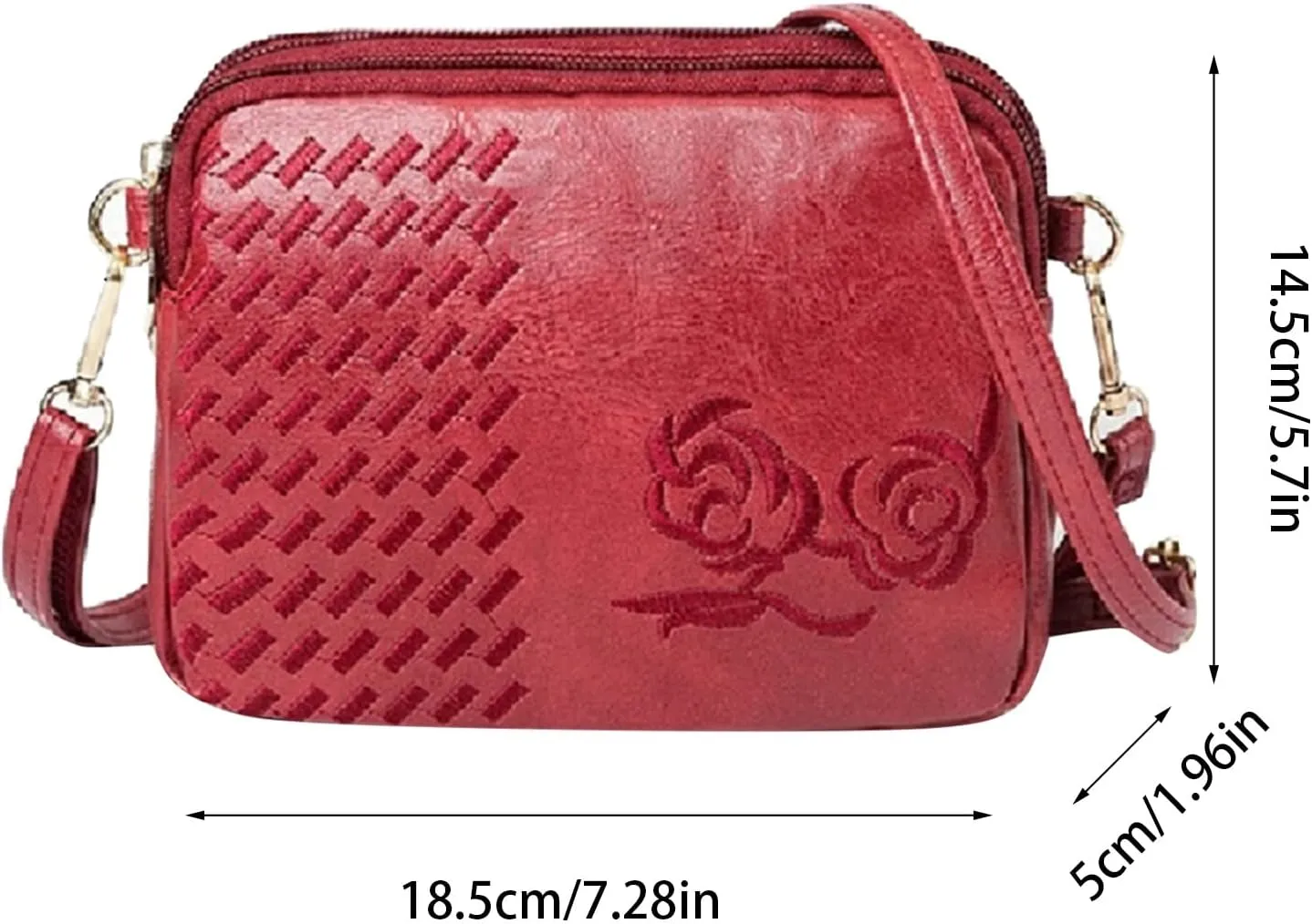 Sling Bags for Women Anti Theft Travel Small Designer Crossbody Bags for Women Womens Elegant Evening Bag(A)