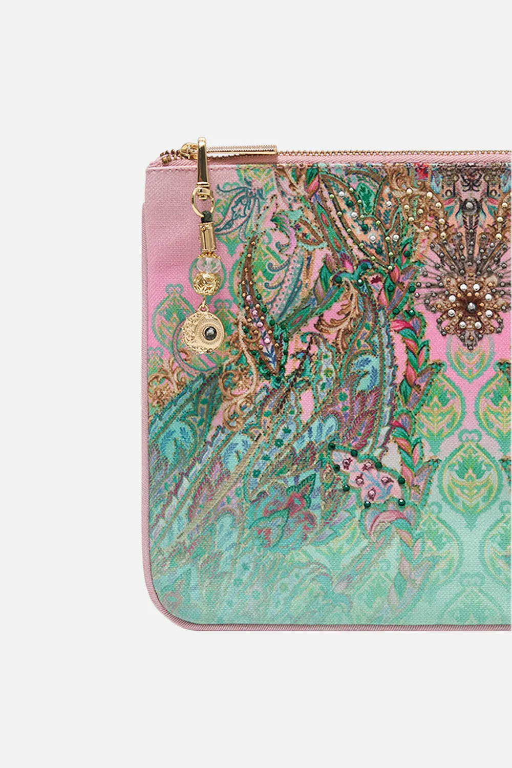SMALL CANVAS CLUTCH LOST CITY