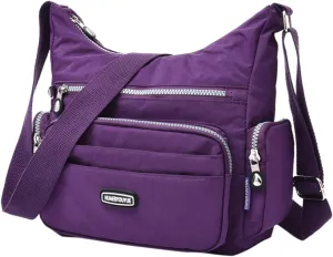 Small Crossbody Bag for Women Chest Bags Daypack Crossbody for Travel Sport Running Hiking Water Proof Bag(I)