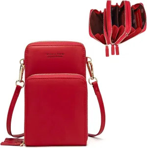 Small Crossbody Cellphone Shoulder Bags for Women,Smartphone Wallet Purse