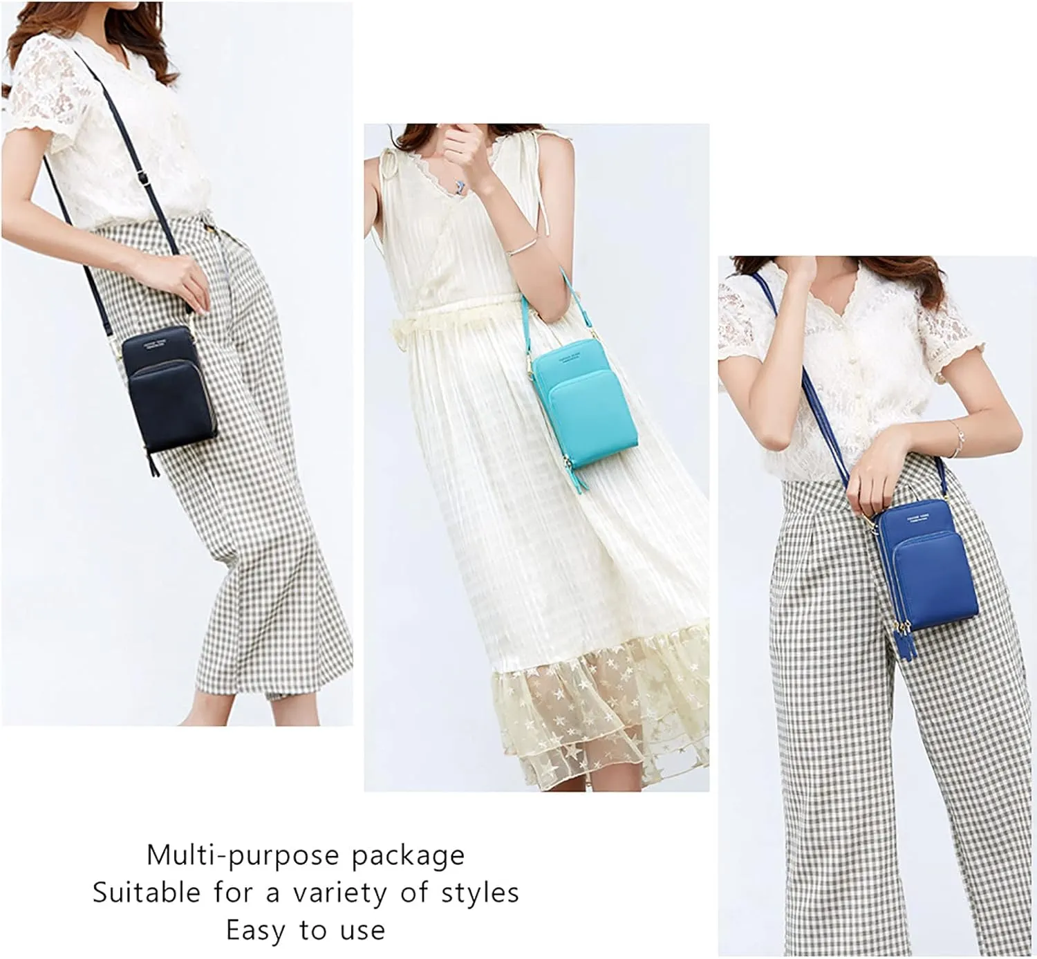 Small Crossbody Cellphone Shoulder Bags for Women,Smartphone Wallet Purse