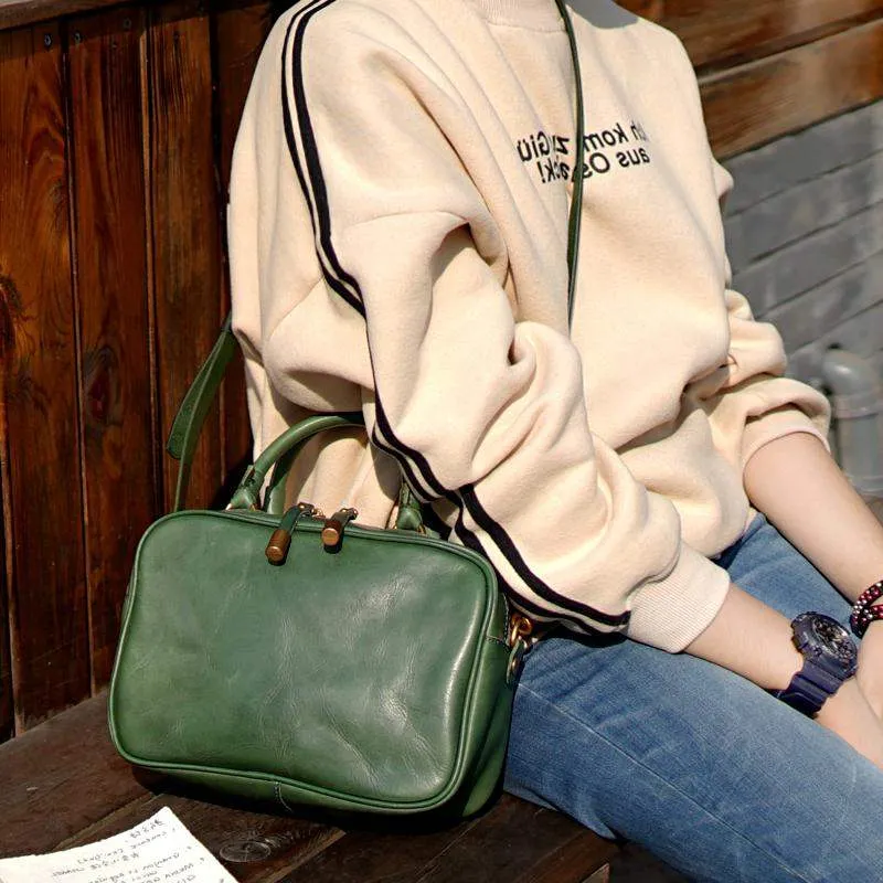 Small Leather Over the Shoulder Purse Bags Crossbody Handbags for Ladies