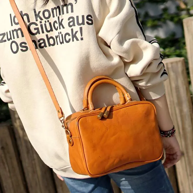 Small Leather Over the Shoulder Purse Bags Crossbody Handbags for Ladies
