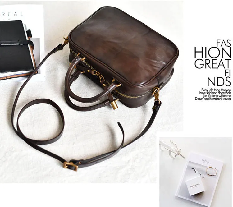 Small Leather Over the Shoulder Purse Bags Crossbody Handbags for Ladies