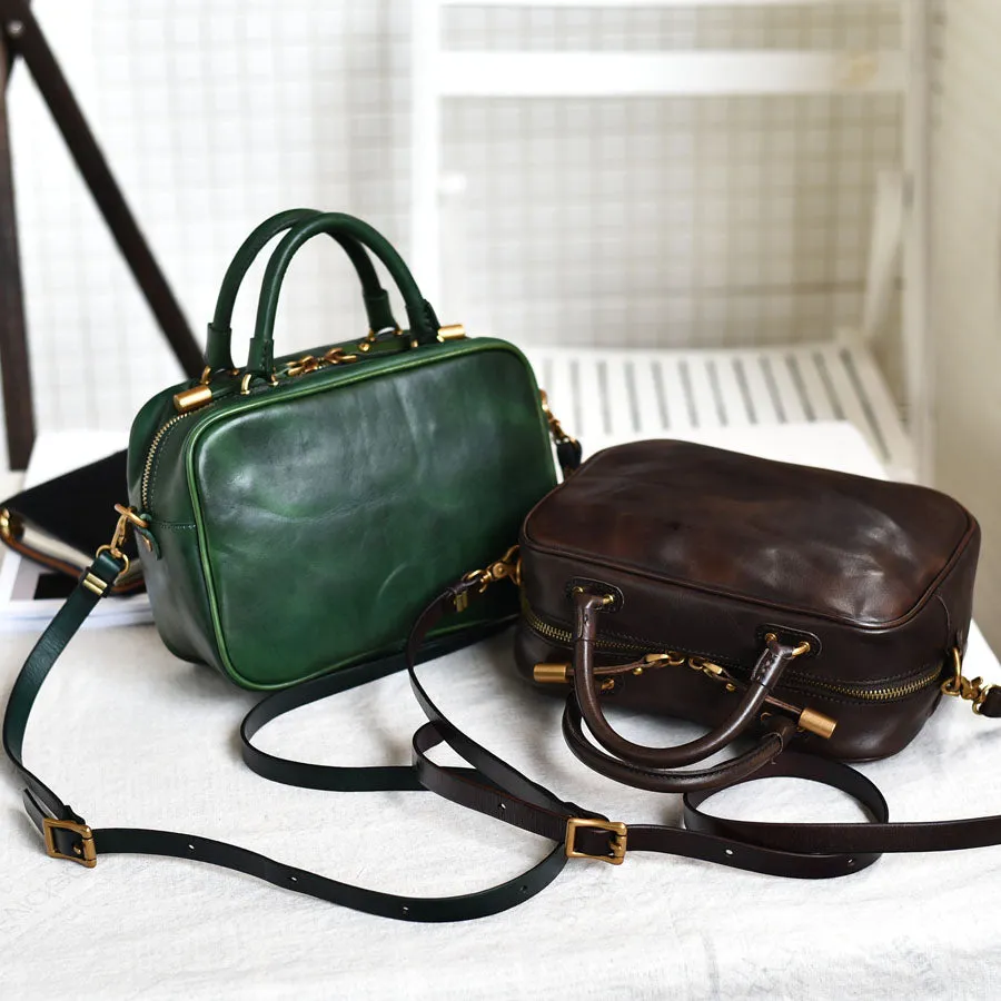 Small Leather Over the Shoulder Purse Bags Crossbody Handbags for Ladies