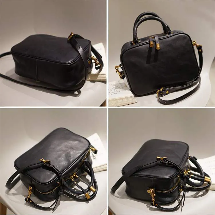 Small Leather Over the Shoulder Purse Bags Crossbody Handbags for Ladies