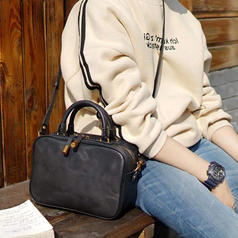 Small Leather Over the Shoulder Purse Bags Crossbody Handbags for Ladies