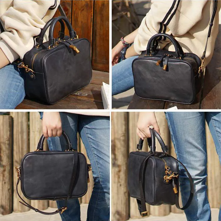 Small Leather Over the Shoulder Purse Bags Crossbody Handbags for Ladies