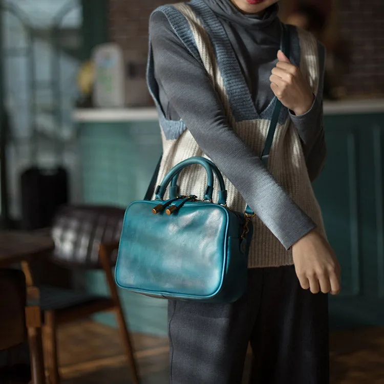 Small Leather Over the Shoulder Purse Bags Crossbody Handbags for Ladies