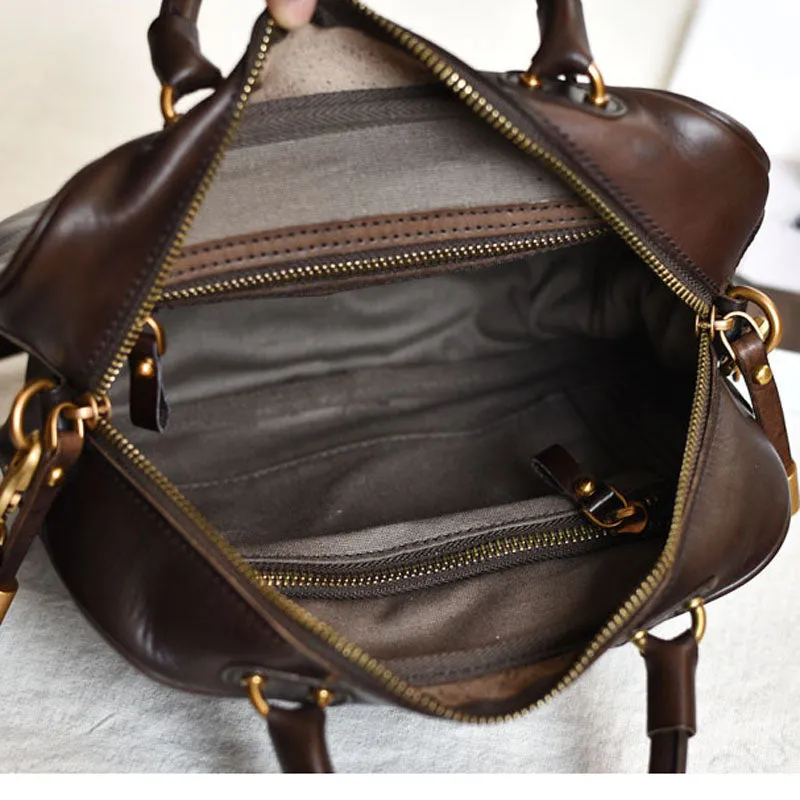 Small Leather Over the Shoulder Purse Bags Crossbody Handbags for Ladies