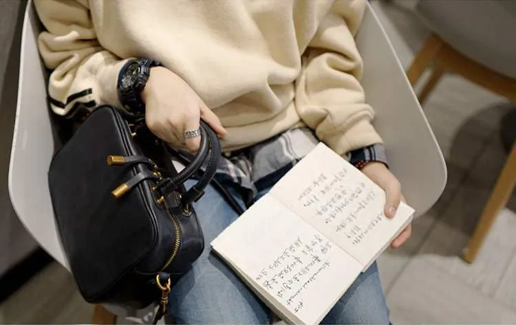 Small Leather Over the Shoulder Purse Bags Crossbody Handbags for Ladies