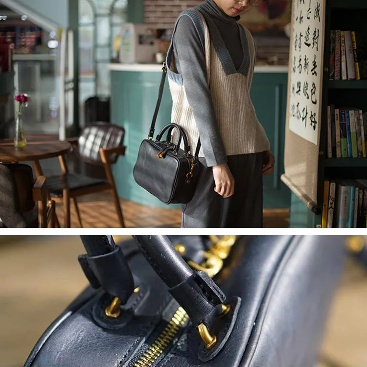 Small Leather Over the Shoulder Purse Bags Crossbody Handbags for Ladies