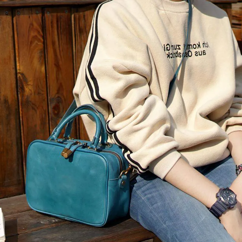 Small Leather Over the Shoulder Purse Bags Crossbody Handbags for Ladies