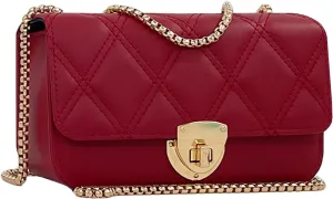 Small Mini Handbags for Women with Golden Chain Cross Body Purses for Women