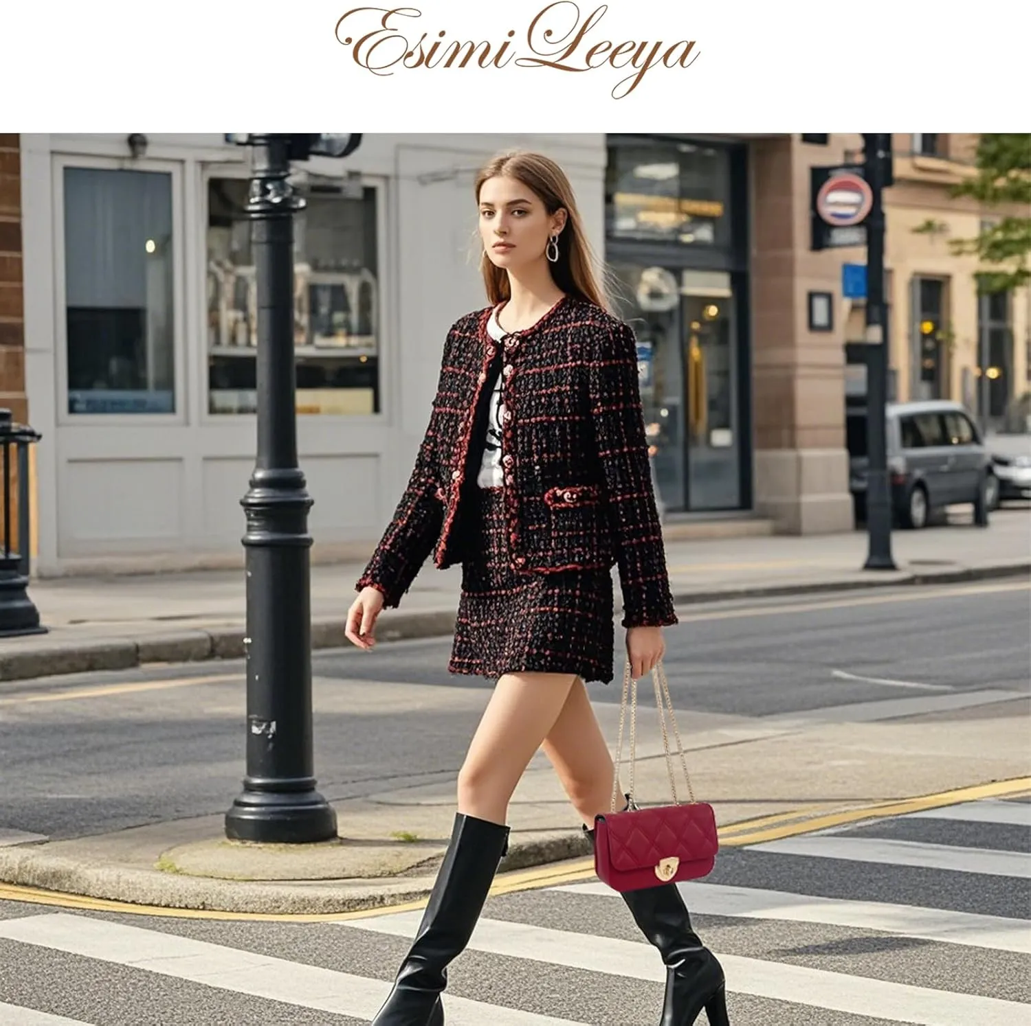 Small Mini Handbags for Women with Golden Chain Cross Body Purses for Women