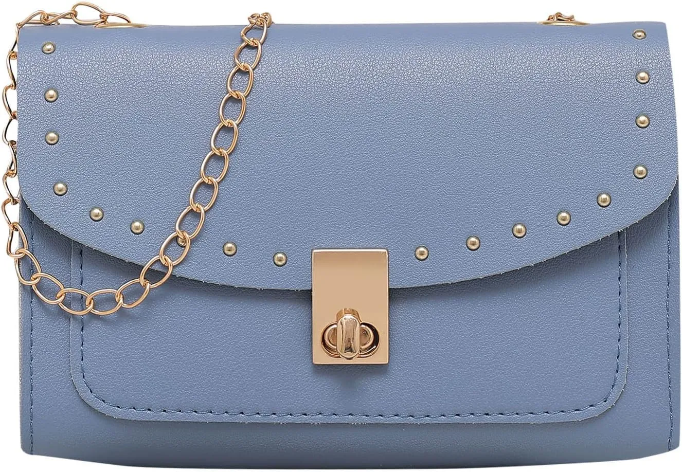 Small Tote Bag with Zipper Fashion Chain Shoulder Bag Comfortable Practical Bag