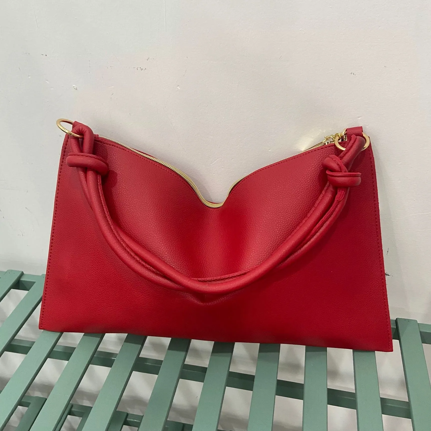 Soft PU shoulder bag, underarm bag, women's bag