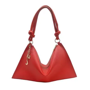 Soft PU shoulder bag, underarm bag, women's bag