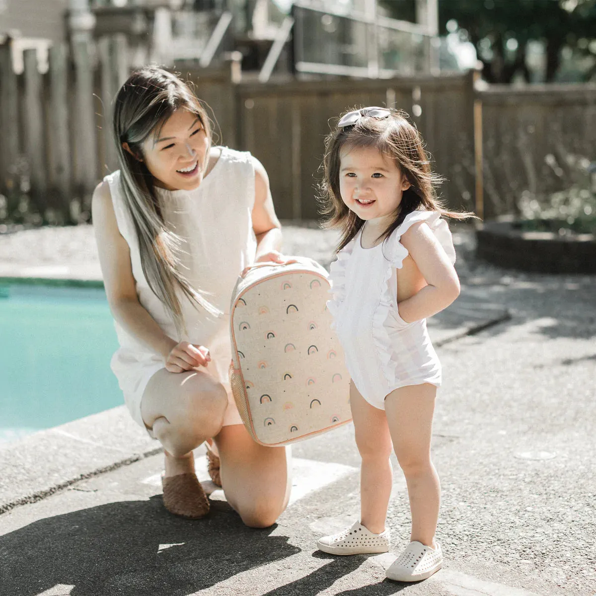 SoYoung “Neo Rainbows” Toddler Backpack