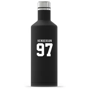 Sports Jersey Team Player Name Insulated Water Bottle