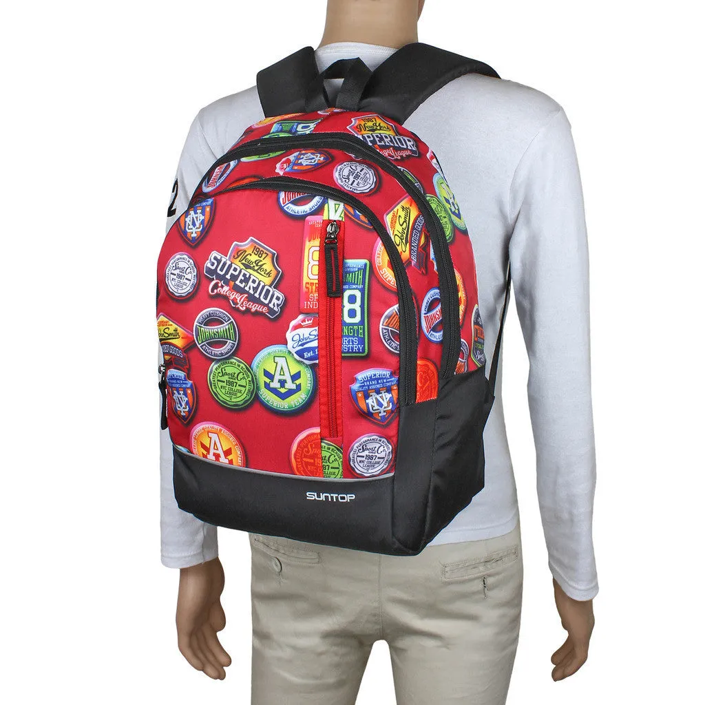 Suntop Spiffy 20 L BackpackŒæŒæ(Printed Multicolour)