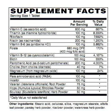 Super Stress Complex Tablets Sustained Release