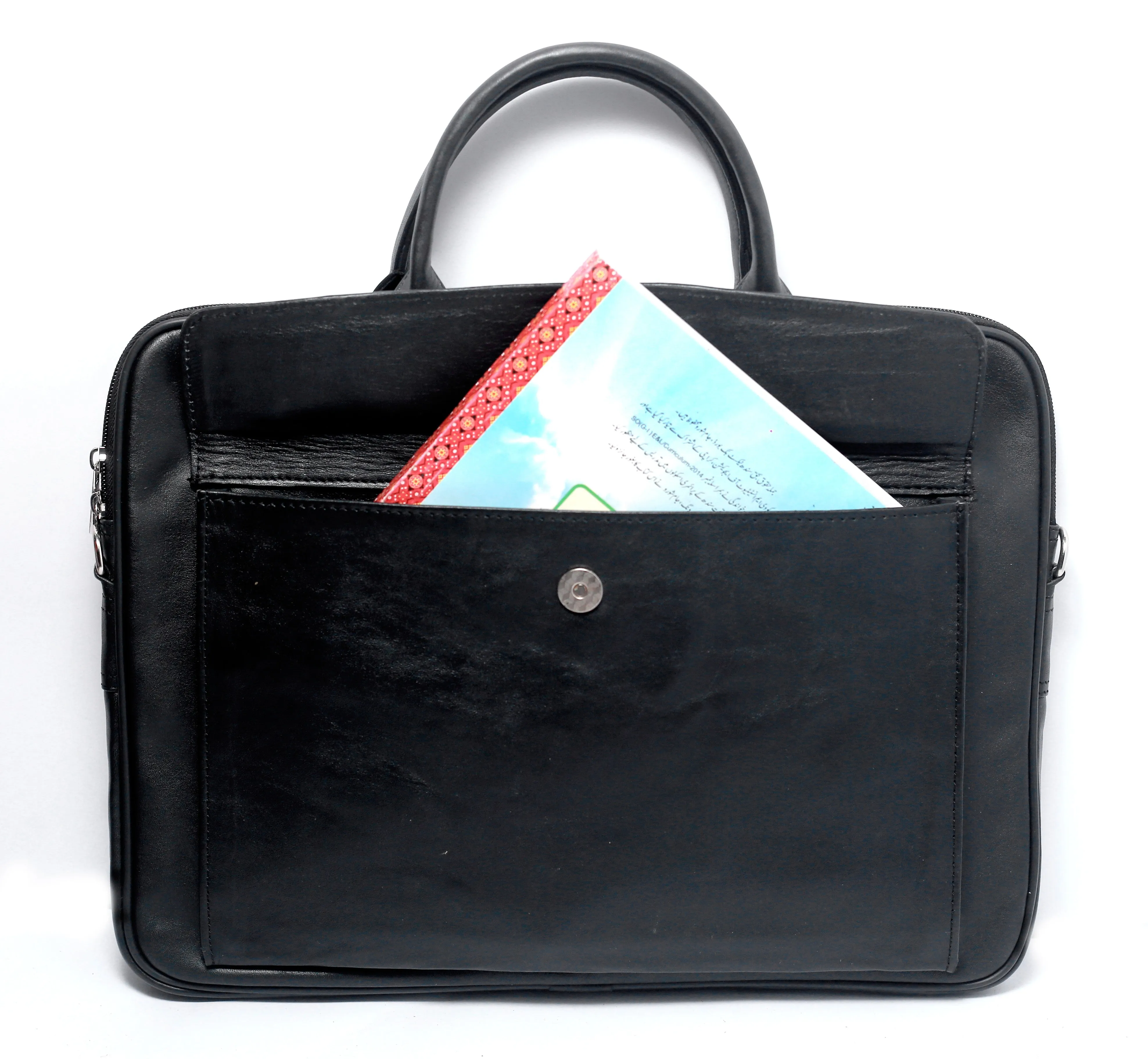 SWABI BAG Genuine Leather Laptop Ultra Slim Bag - Tan-16" Laptop