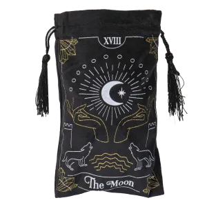 TAROT MOON CARD DRAWSTRING 6PC PACK C/25