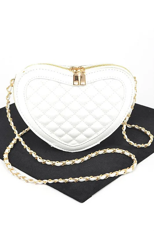 TEEK - Quilted Heart Swing Bag