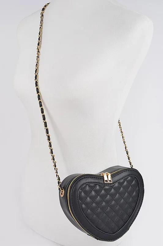TEEK - Quilted Heart Swing Bag