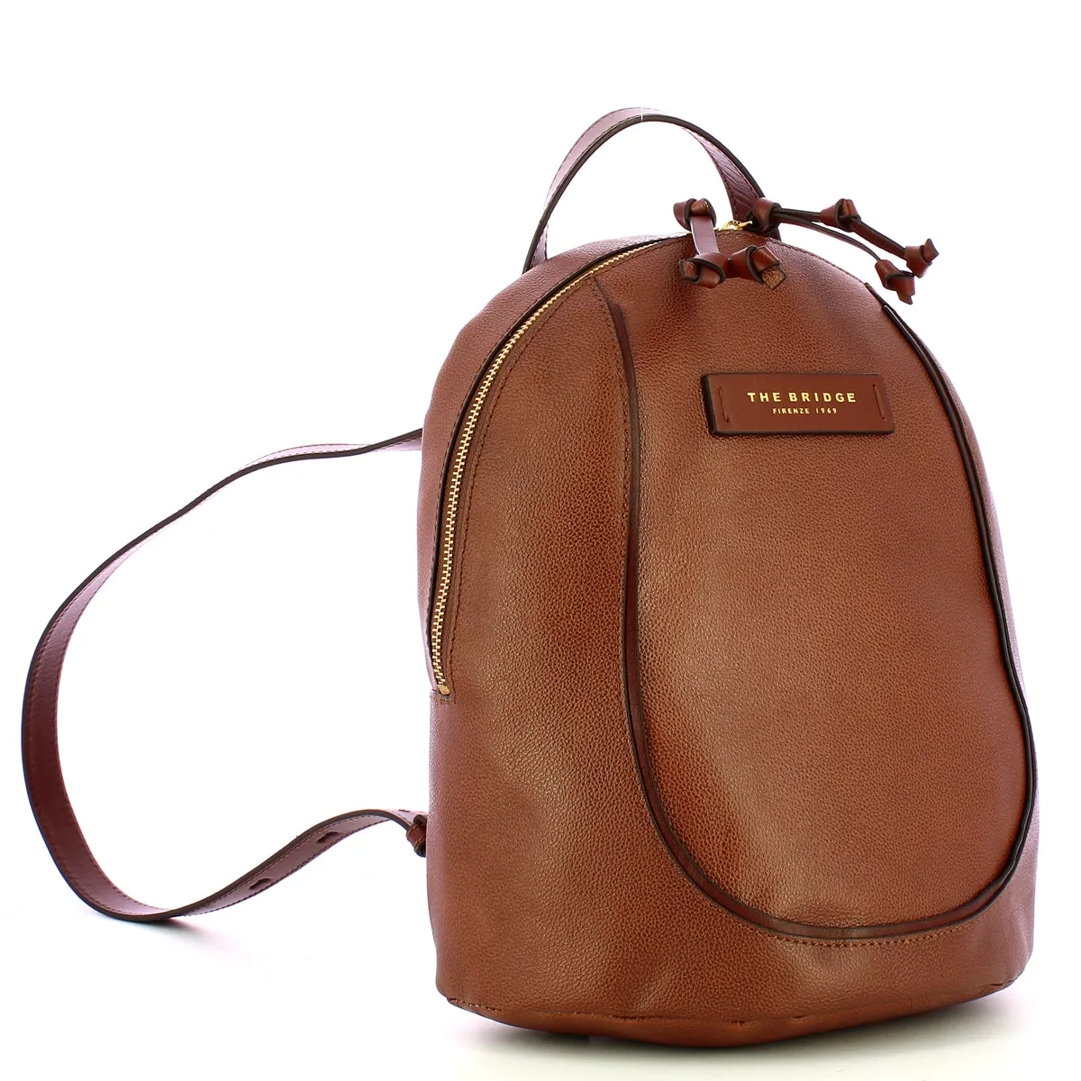 The Bridge - Zaino Domitilla Marrone - 441673BX - MARRONE/14/ORO