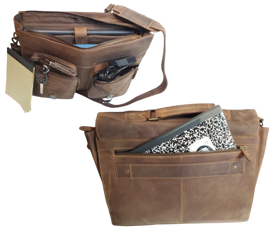 The Lawyer Leather Portfolio Bag