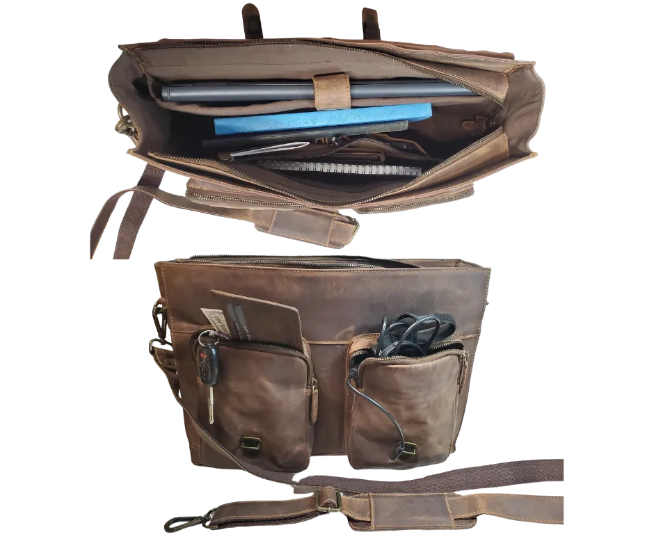 The Lawyer Leather Portfolio Bag