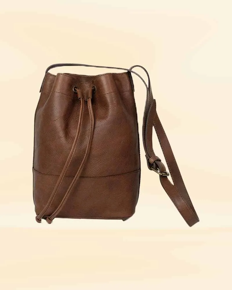 The Pricy Leather Bucket Bag