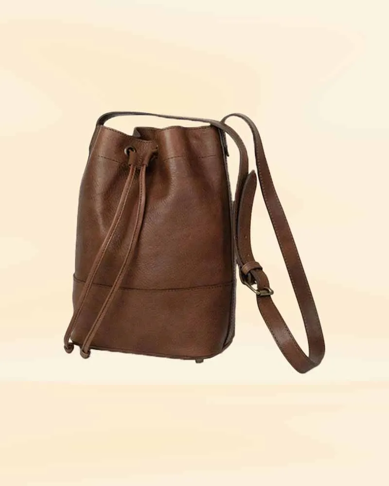 The Pricy Leather Bucket Bag