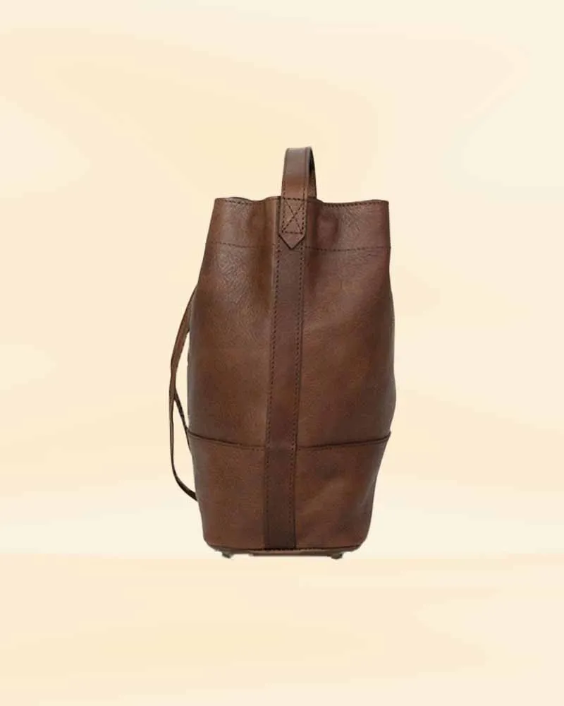 The Pricy Leather Bucket Bag