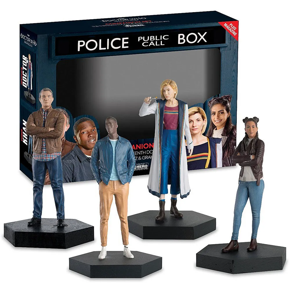 Thirteenth Doctor & Ryan, Yaz and Graham Companion Set