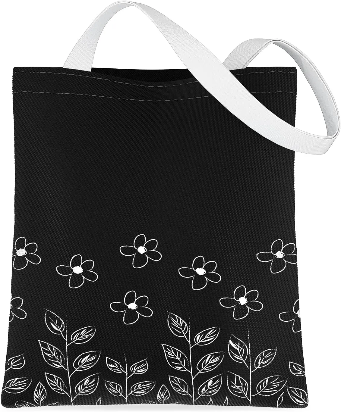 Tote Bag, Canvas Tote Bag for Women, Large Lightweight Reusable Canvas Handbags, Cotton Folding Shoulder Cloth Handbag