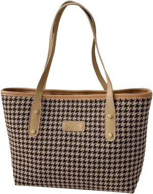 Tote Bag For Women Elegant Leather Solid Color Shoulder Bag Zipper Plus Large Bag Hand Bag For Travel Essential Q