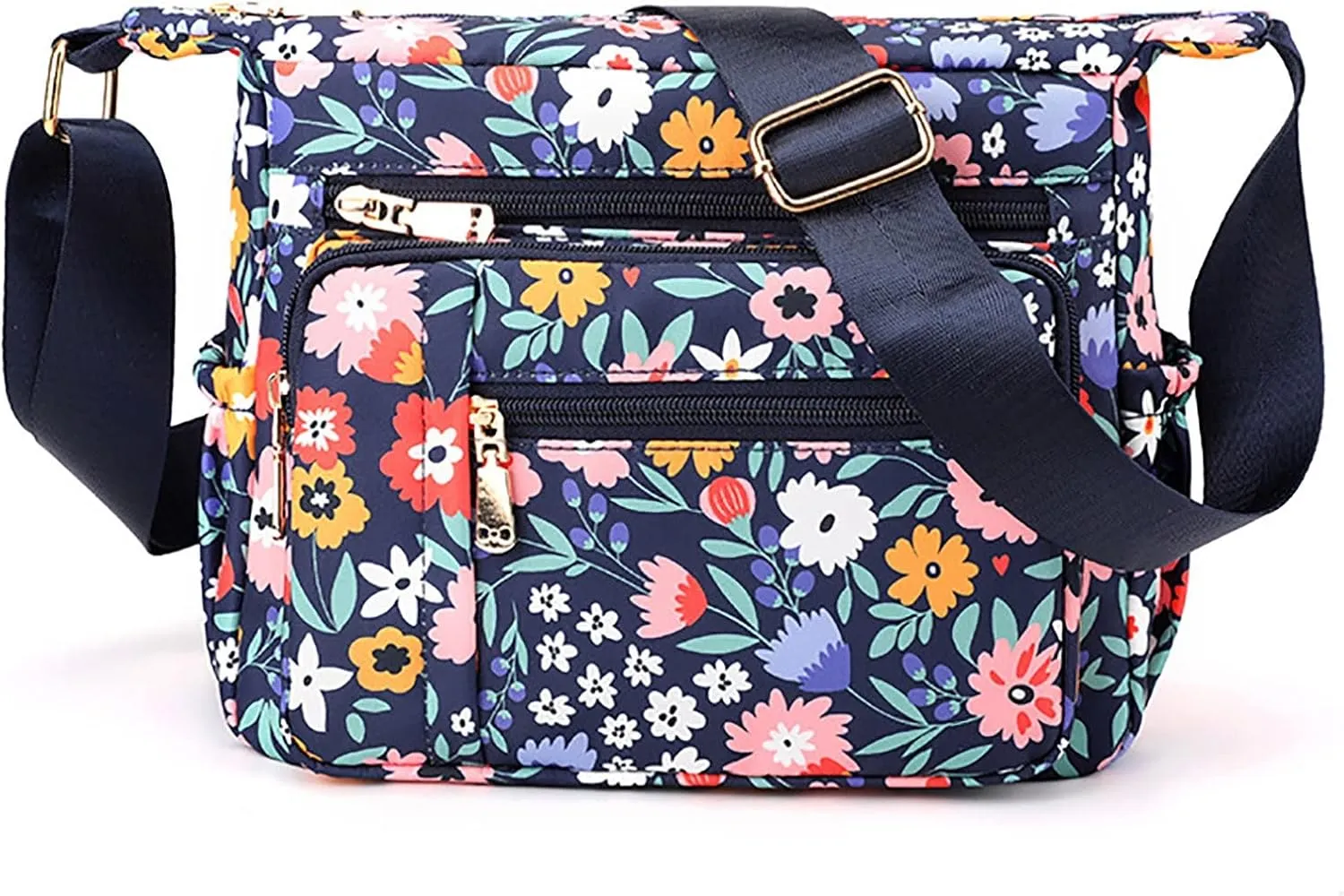 Tote Bag For Women Floral Shoulder Handbag Roomy Multiple Pockets Bag For Ladies Crossbody Purse Fashion Cross Body Bags