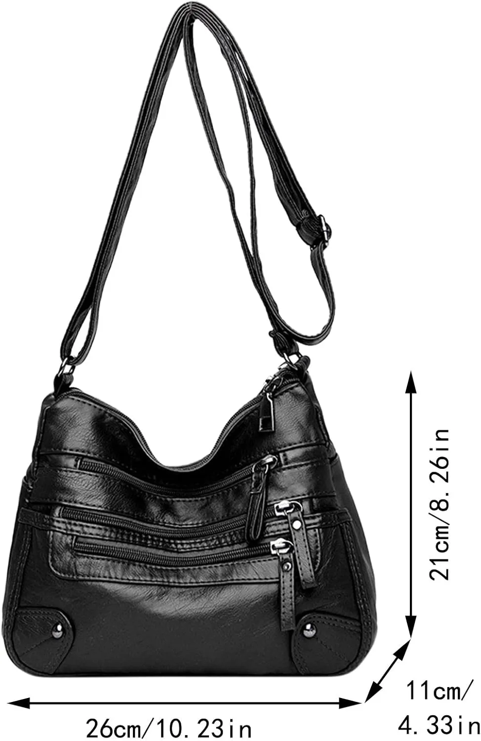 Tote Bag For Women Ladies Large Capacity Hobo Handbag Soft Leather Woman Messenger Bags Luxury Purses Crossbody Handbags