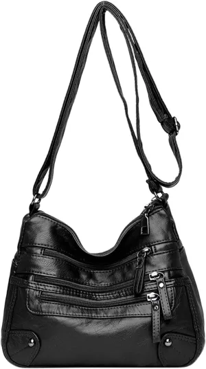 Tote Bag For Women Ladies Large Capacity Hobo Handbag Soft Leather Woman Messenger Bags Luxury Purses Crossbody Handbags