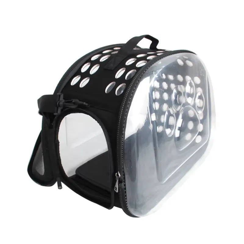 Transparent Foldable Pet Travel Carrier