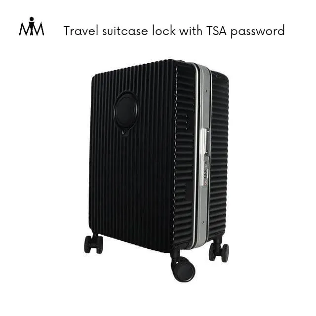 Travel in Comfort with a Suitcase Featuring a Cup Holder