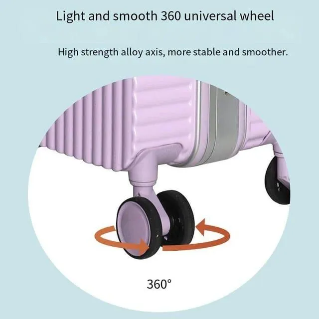 Travel in Comfort with a Suitcase Featuring a Cup Holder