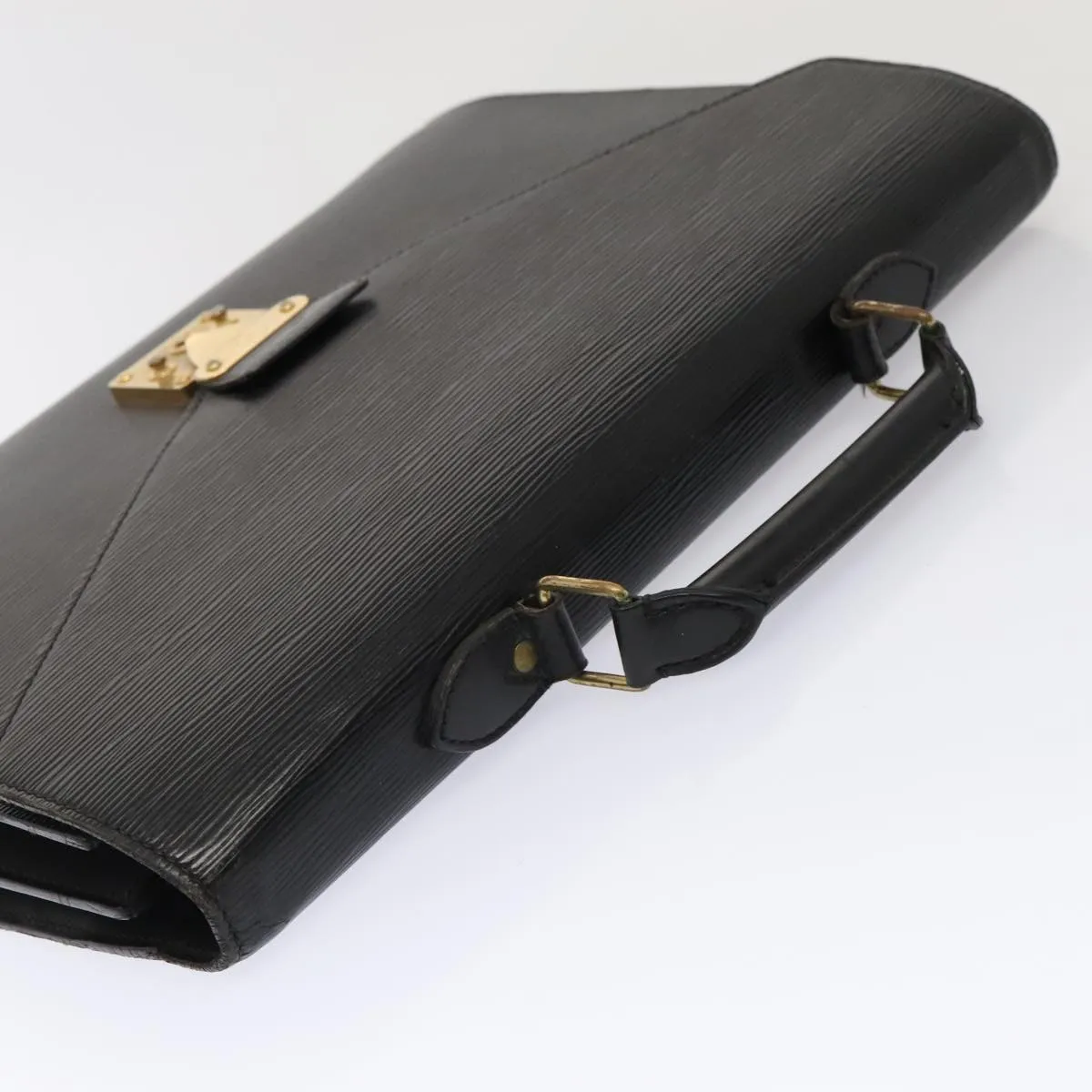 Trendy Inspired Louis Vuitton Epi Serviette Conseiller Briefcase Black M54422 Lv Auth Bs17515