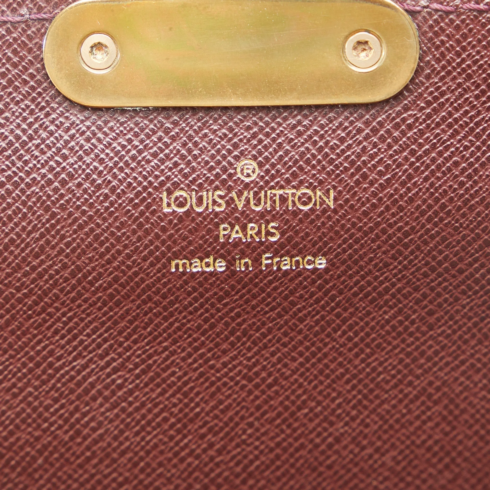 Trendy Inspired Louis Vuitton Taiga Serviette Kourad Briefcase