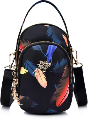 Trendy Purse Credit Crossbody Slots Small Purse Handbag Shoulder Mini CellPhone Wallet Card For Women Messenger